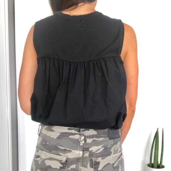 Black Tank Top - Picture 2 of 3